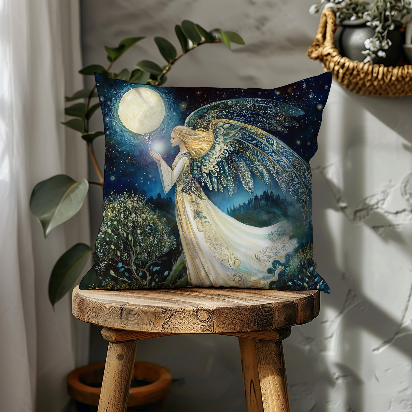 Pipin Willow angel cushion
