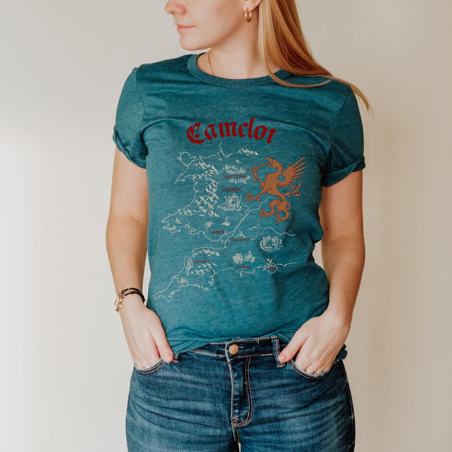 Camelot Map T-Shirt