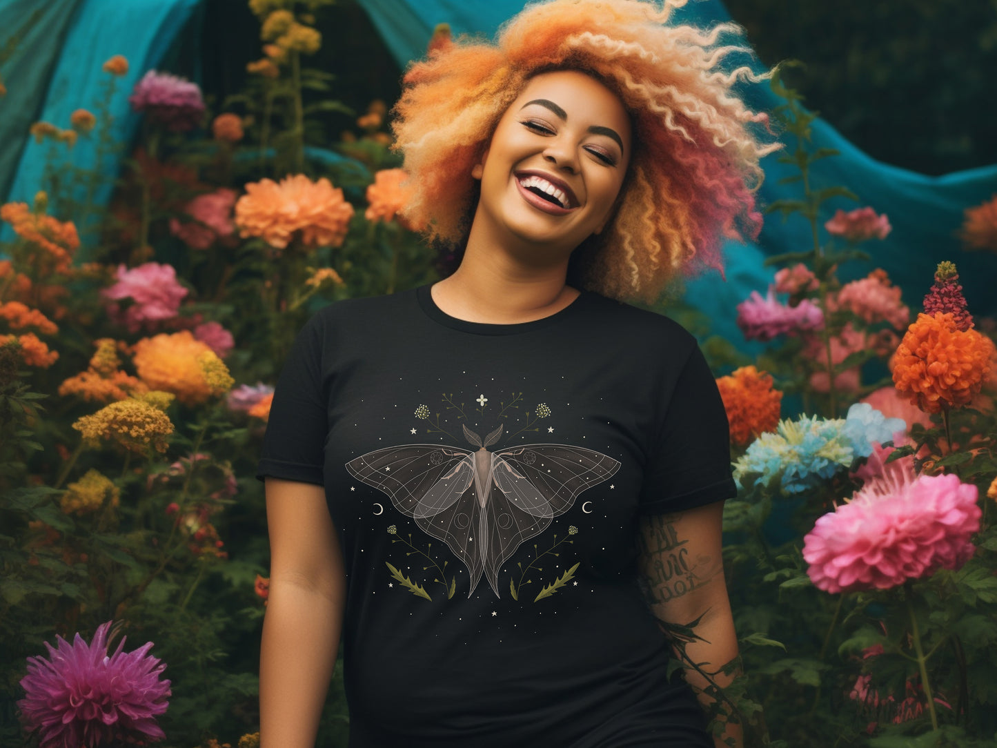 Moonlight Fairy Moth T-Shirt