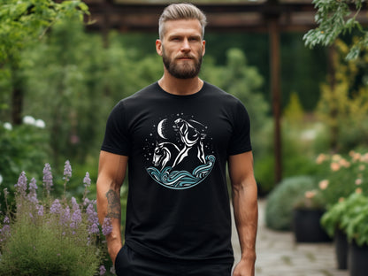 Scottish Kelpies T-Shirt in black