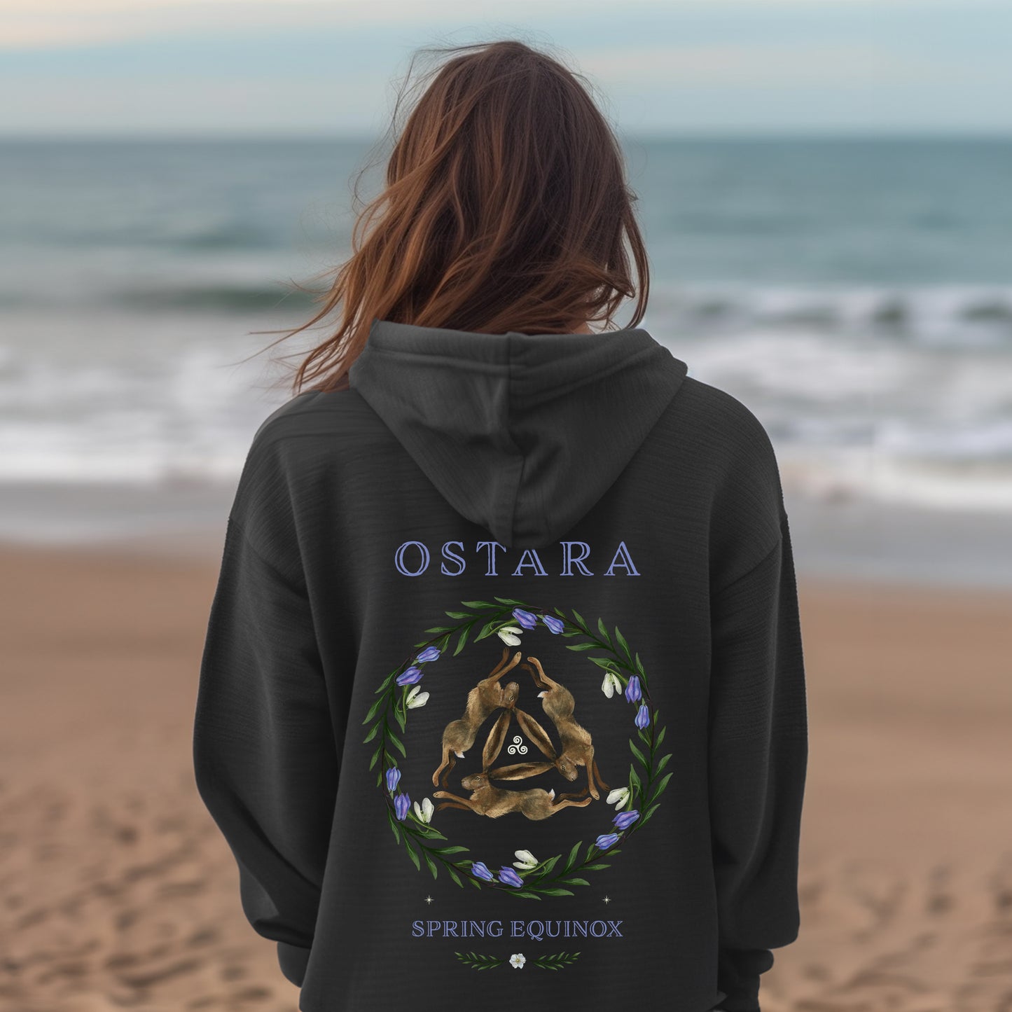 Ostara Hoodie in dark heather