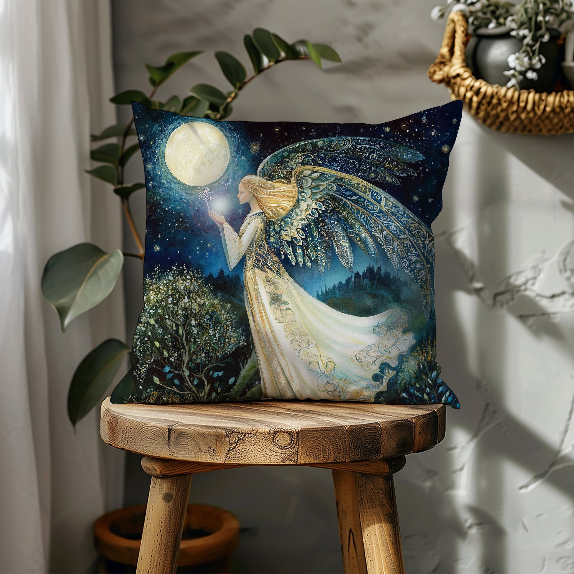 Pipin Willow angel cushion