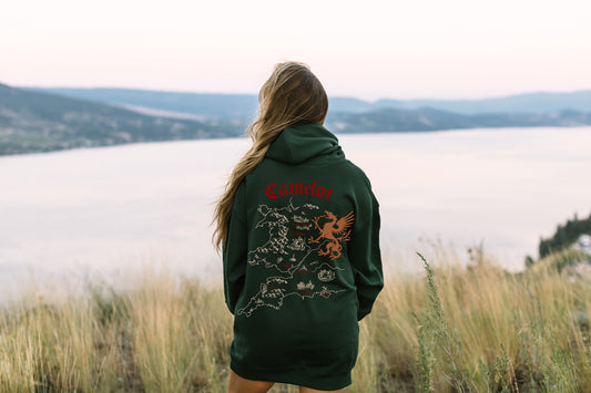 Camelot Map Hoodie