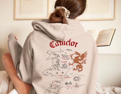 Camelot Map Hoodie