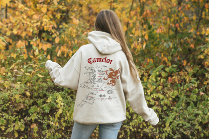 Camelot Map Hoodie