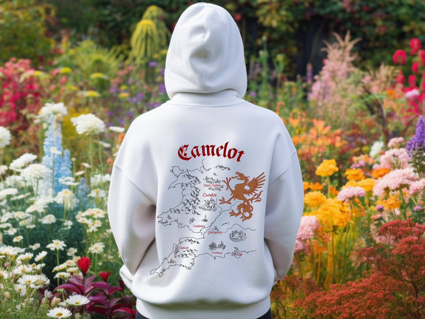 Camelot Map Hoodie