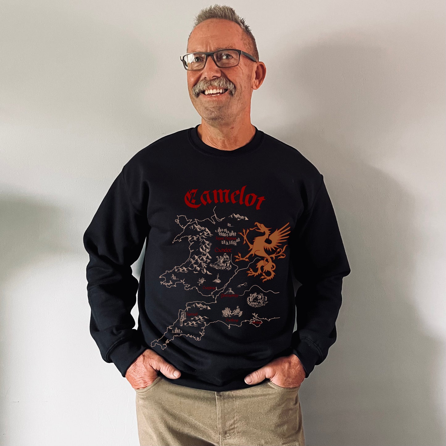 Camelot Map Sweatshirt