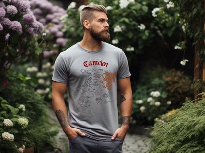 Camelot Map T-Shirt