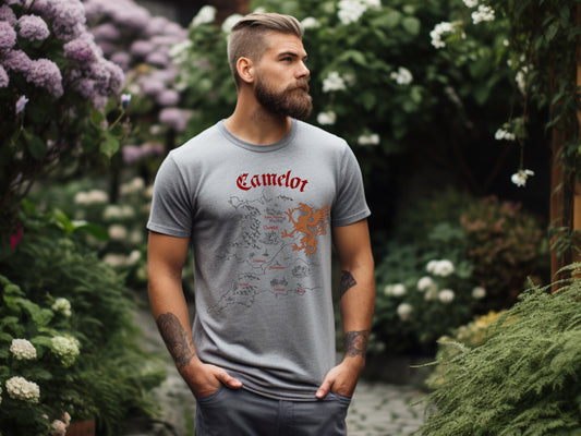 Camelot Map T-Shirt