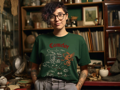 Camelot Map T-Shirt