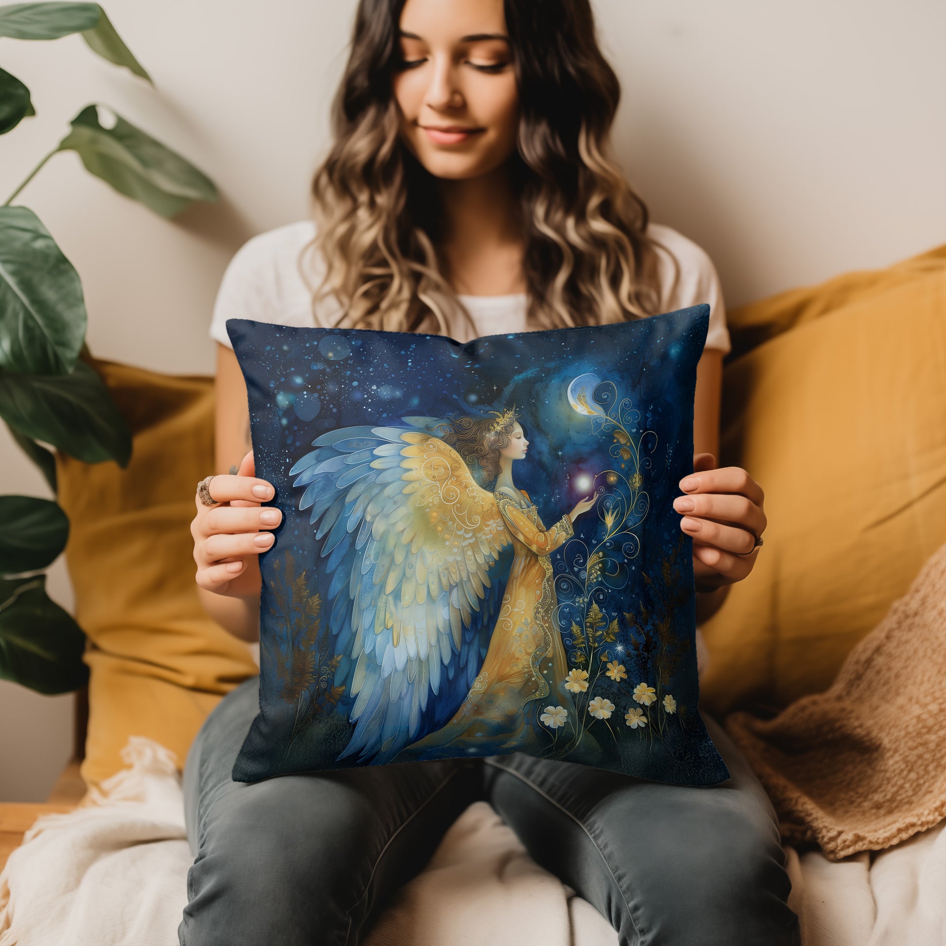 Pipin Willow angel cushion
