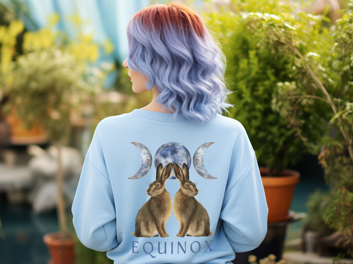 Equinox Sweatshirt in light blue