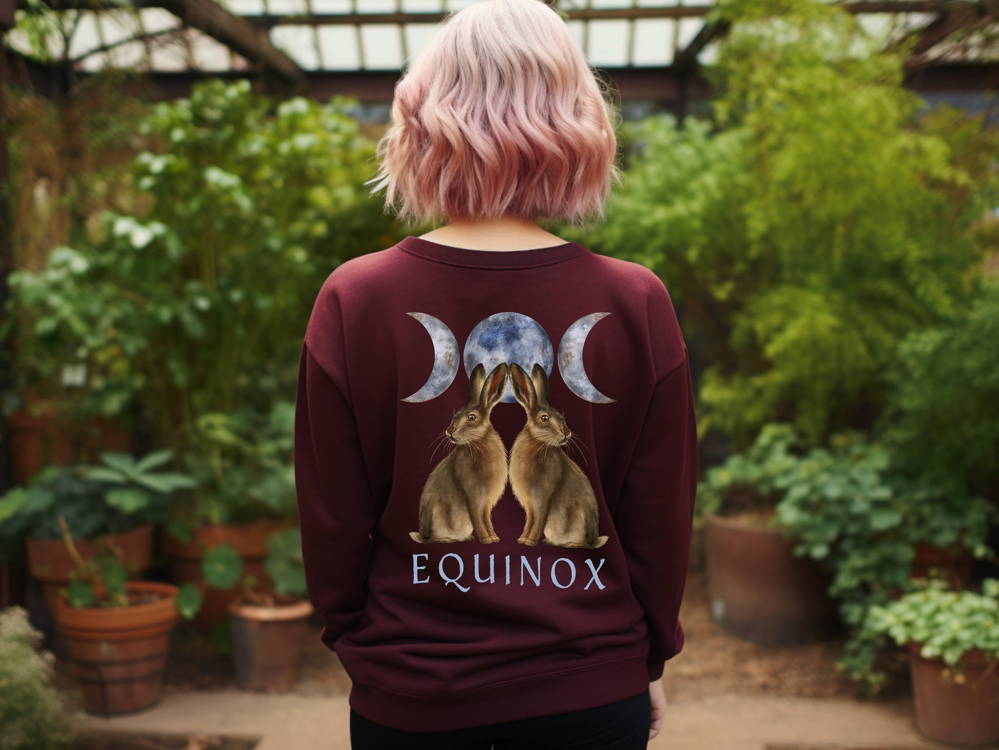 Equinox Sweatshirt inmaroon