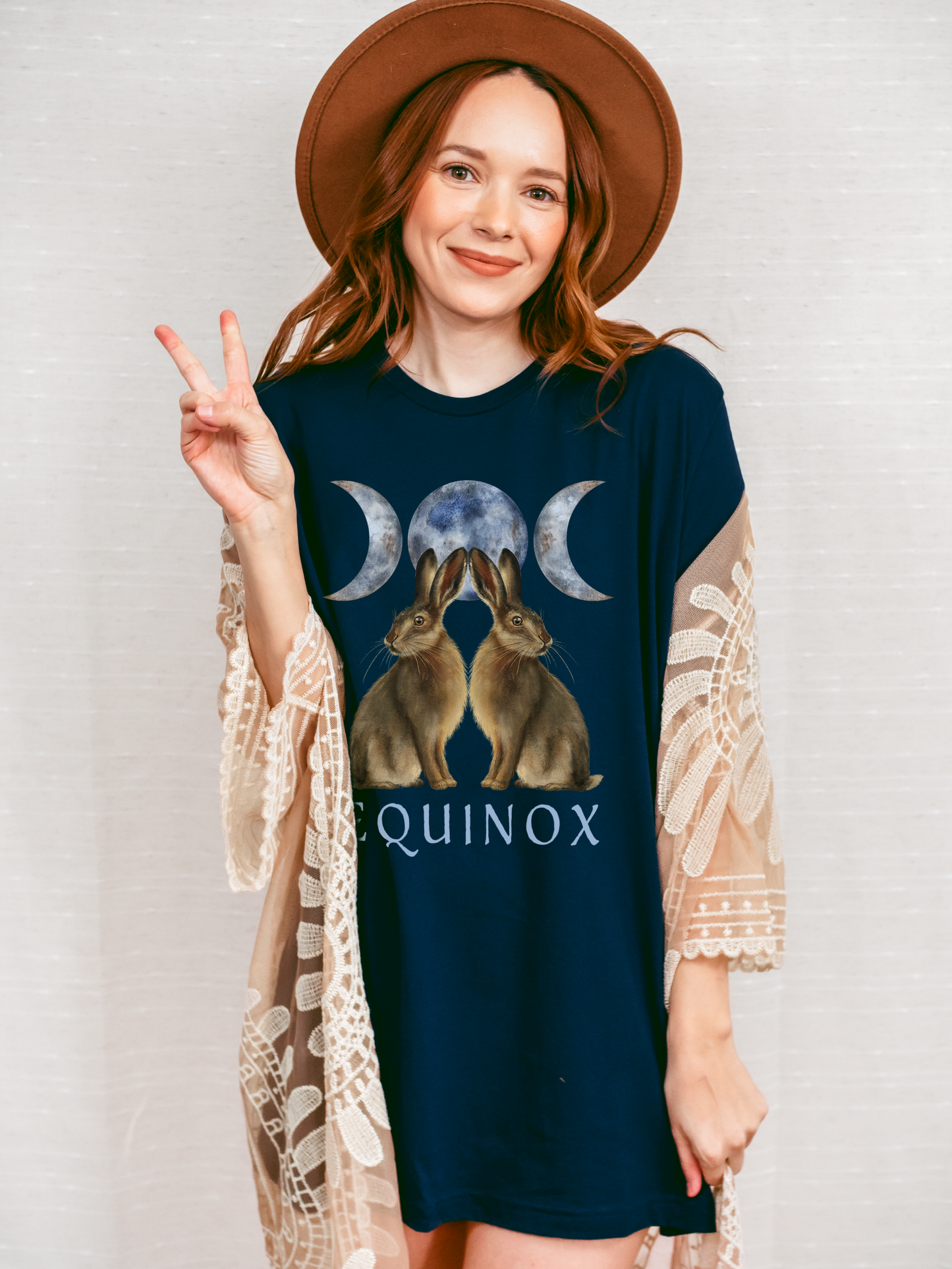 Spring Equinox T-Shirt in navy