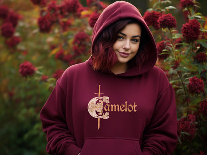 Maroon  colour Camelot Hoodie