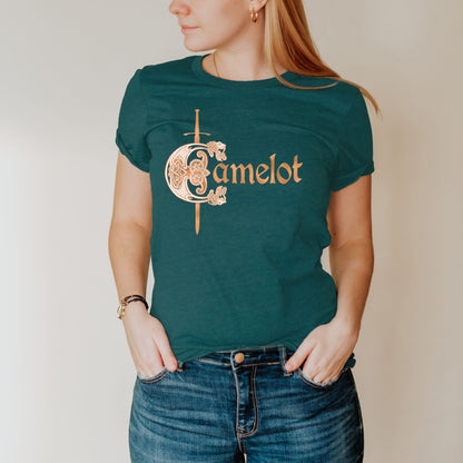 Camelot T-shirt in Deep Teal