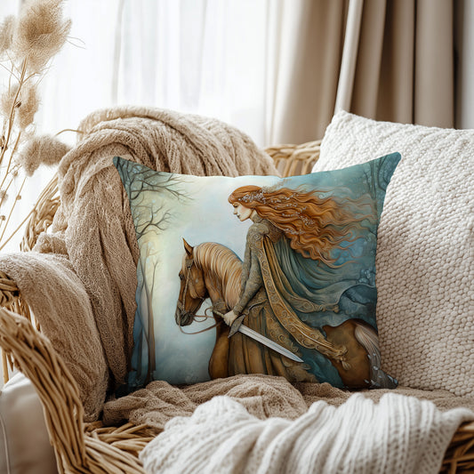 Welsh warrior queen pillow