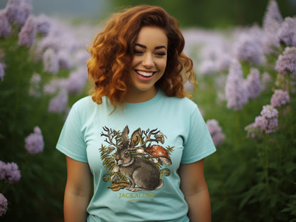 Jackalope t-shirt in mint