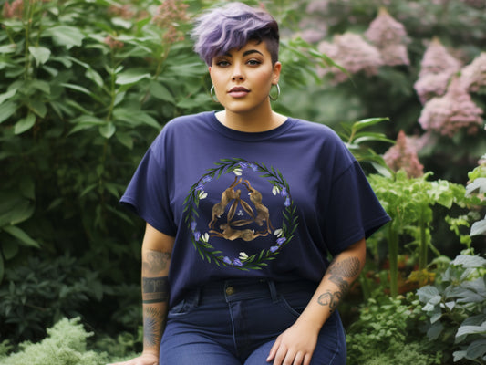 Ostara T-Shirt in navy